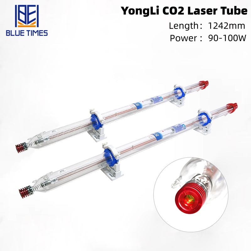 Industrial Laser Etching Machine - 블루타임즈 90-100W Co2 레이저 튜브 메탈