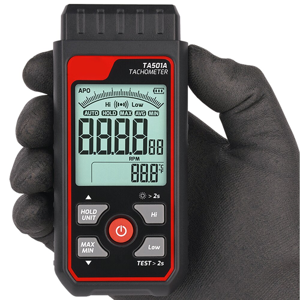 Industrial Laser Tachometer - TA501A 레이저 타코미터 최대 999999 기계