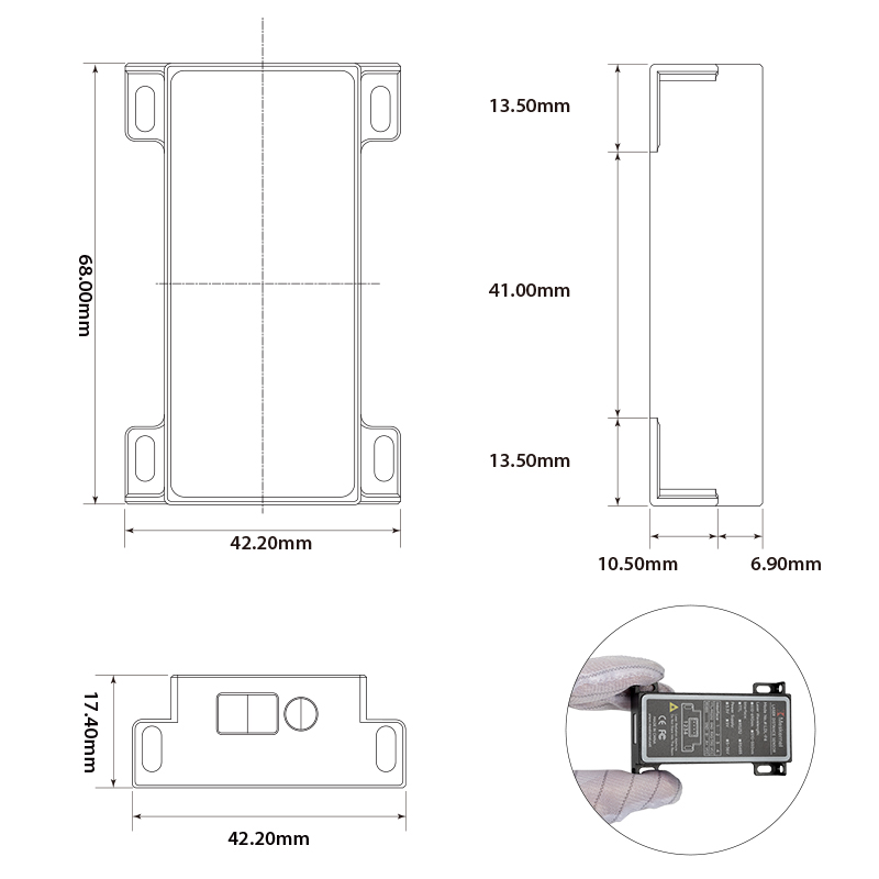 Industrial Laser Measurement - 새로운 LDL-P4 TTL 출력 레이저 거리