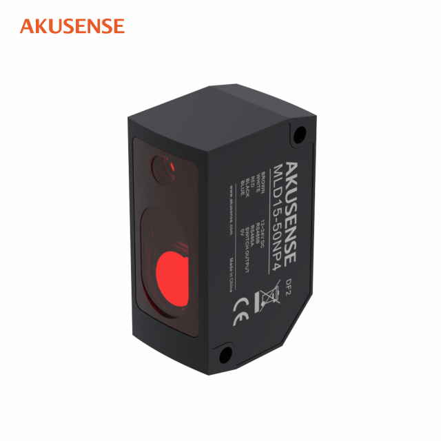 Industrial Laser Displacement Sensor - AKUSENSE MLD15 광학 유도 레이저 변위