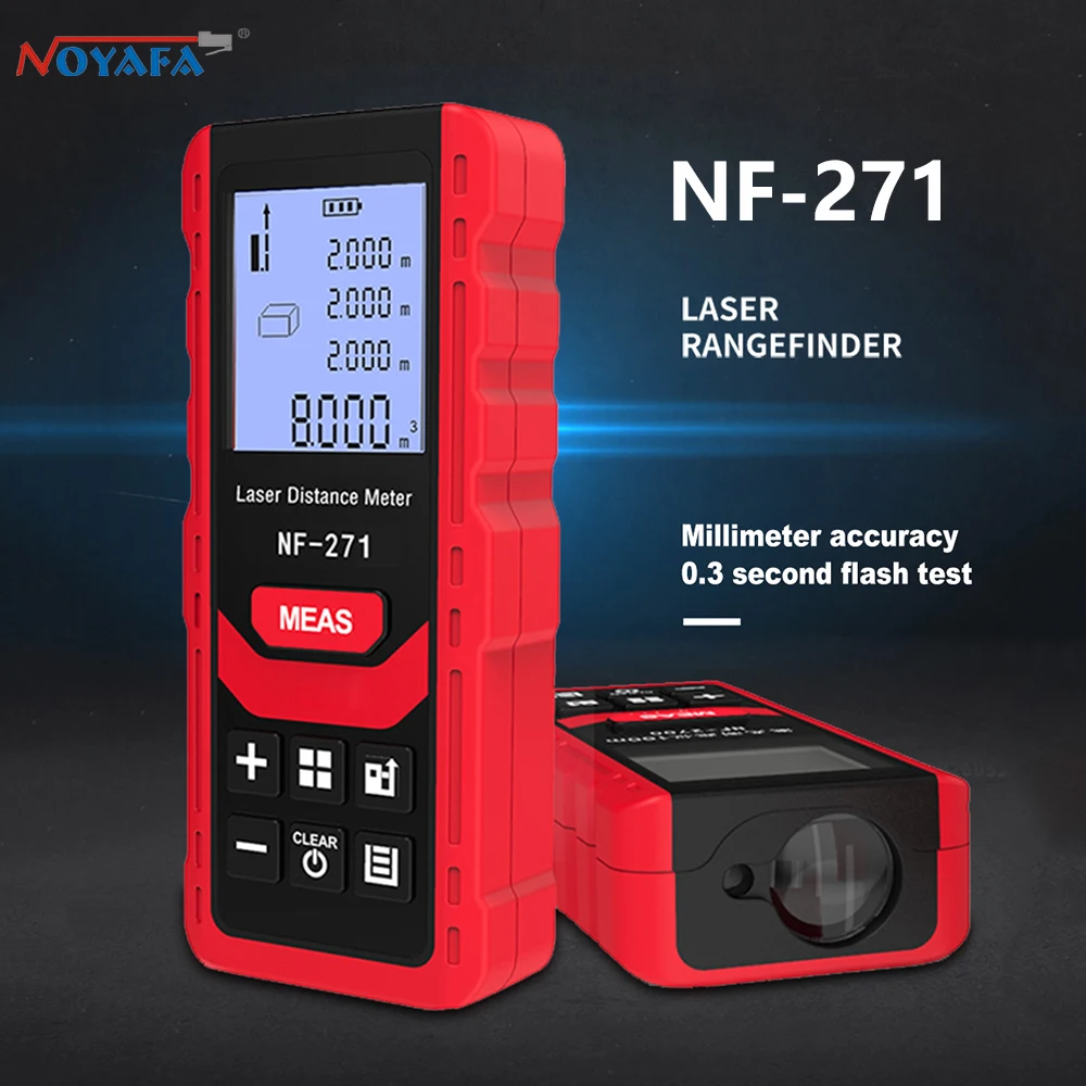 Industrial Laser Training - Noyafa NF-271 레이저 거리 측정기 디지털