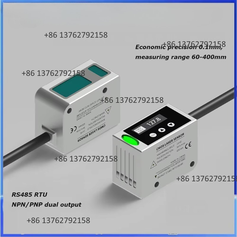 Industrial Laser Displacement Sensor - 0.1mm 정밀도 비접촉식 레이저 변위 센서,