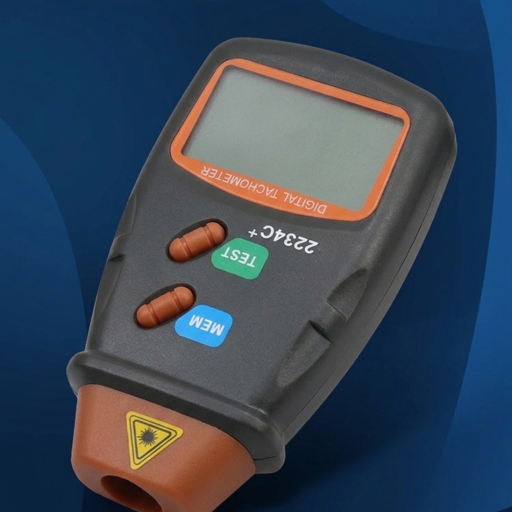Industrial Laser Tachometer - 휴대용 디지털 레이저 타코미터 비접촉 RPM