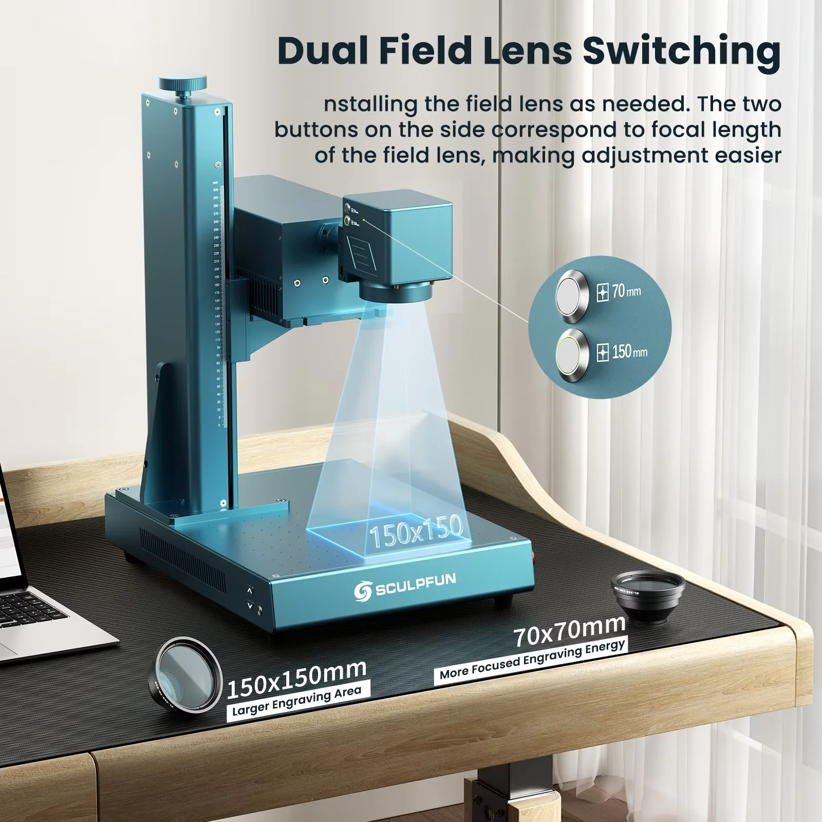 Industrial Laser Engraving Machine For Metal - SCULPFUN V5 UV 레이저 조각기 산업용