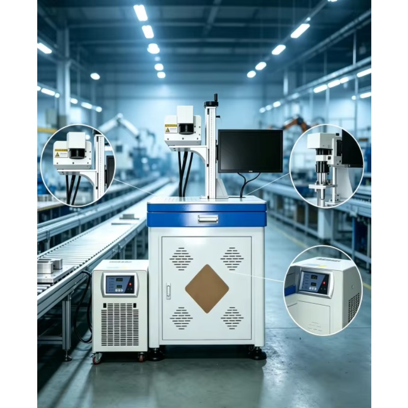 Industrial Laser Marking Systems - 레이저 올인원 캐비닛 UV 레이저 마커