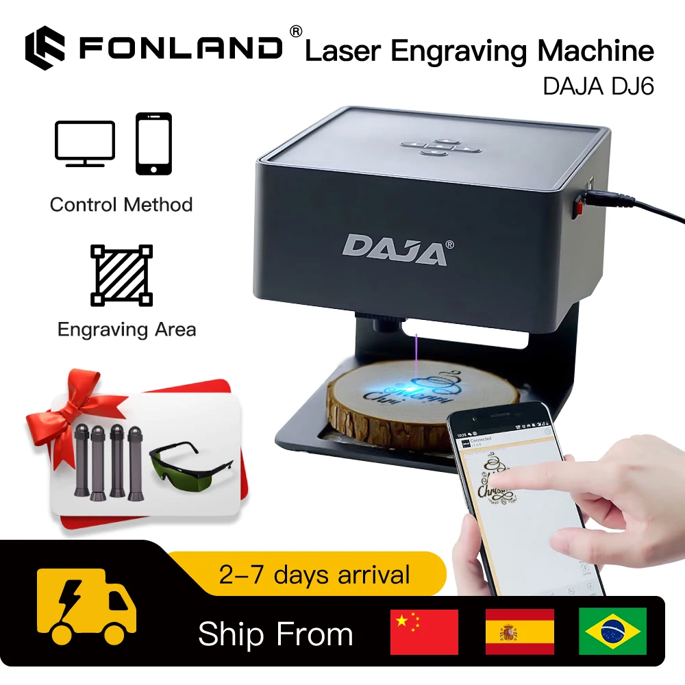 Industrial Laser Cutting Machine - DAJA 레이저 개기 CNC DIY DJ6