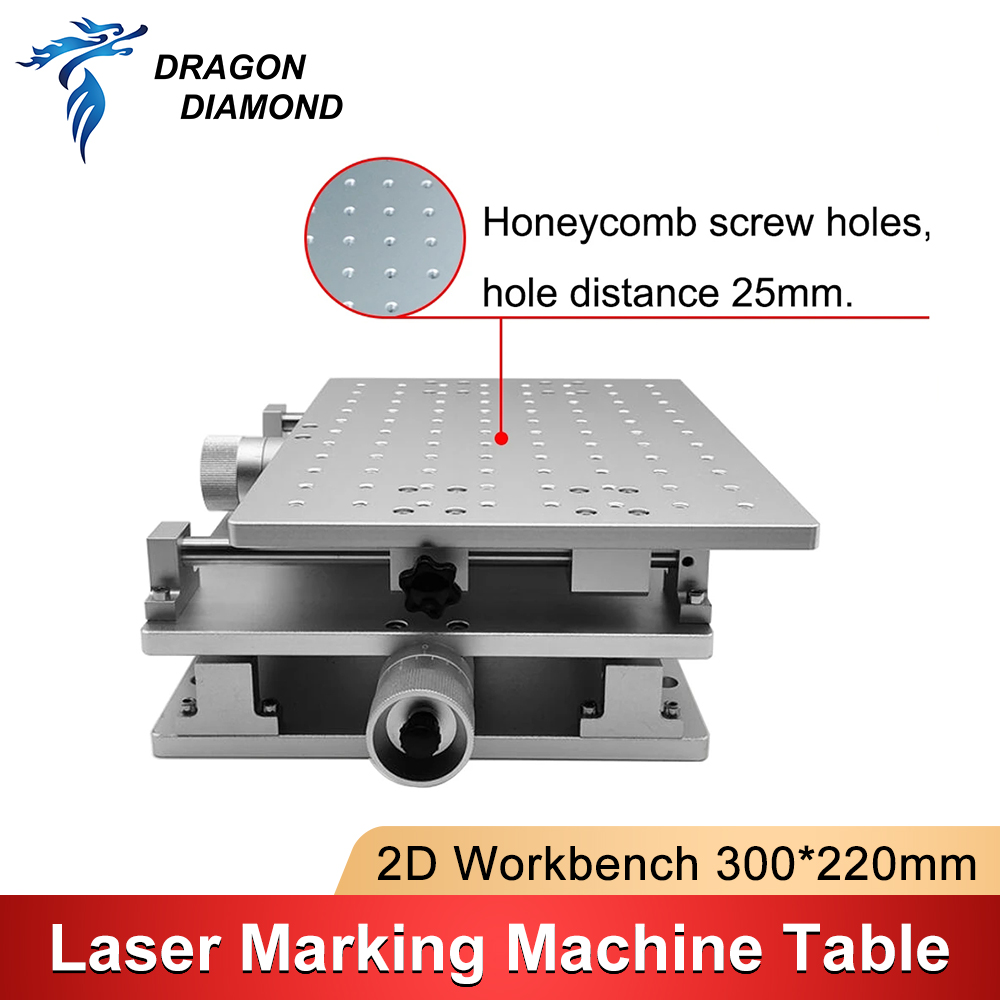 Co2 Laser Engraving Machine - 300*220mm 2D 작업대 XY 2축 이동식