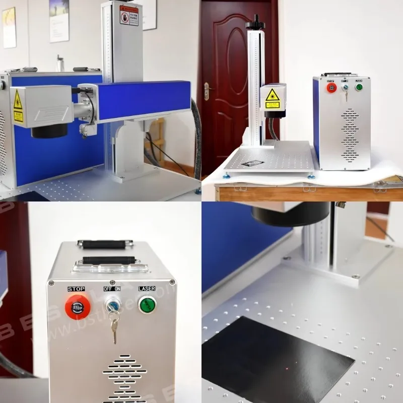 Industrial Laser Engraving Machine For Metal - 산업용 JPT 모파 파이버 레이저 마킹