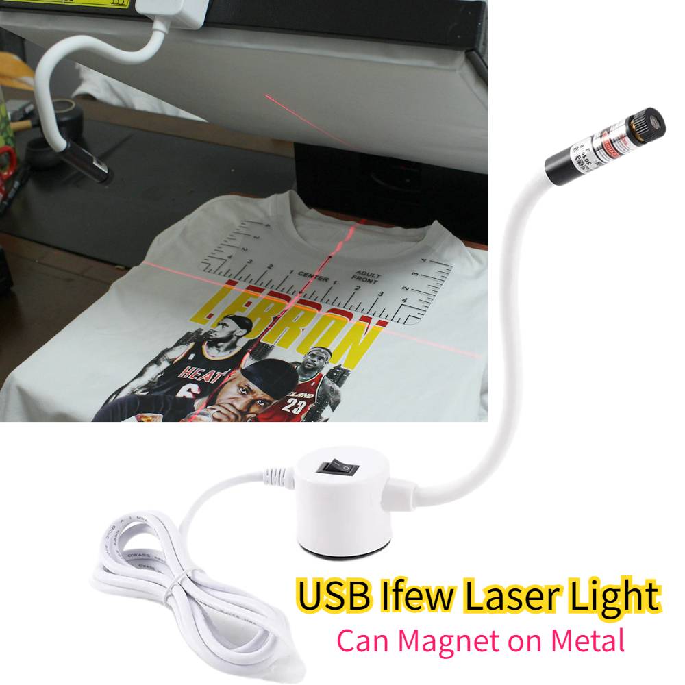 Industrial Laser Welder - DTF 액세서리 USB 레이저 포인터 크로스