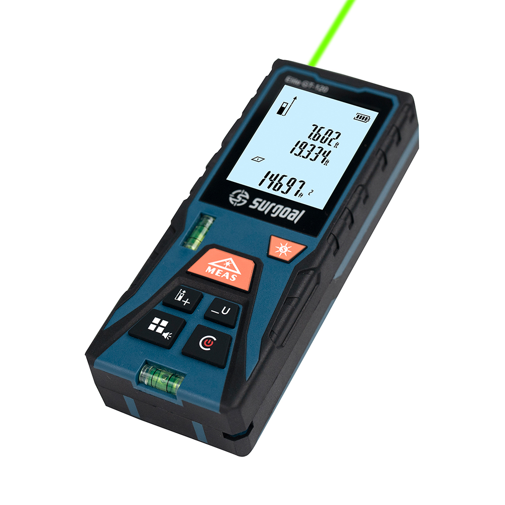 Industrial Laser Training - 120m 녹색 레이저 거리 측정기, 수평계