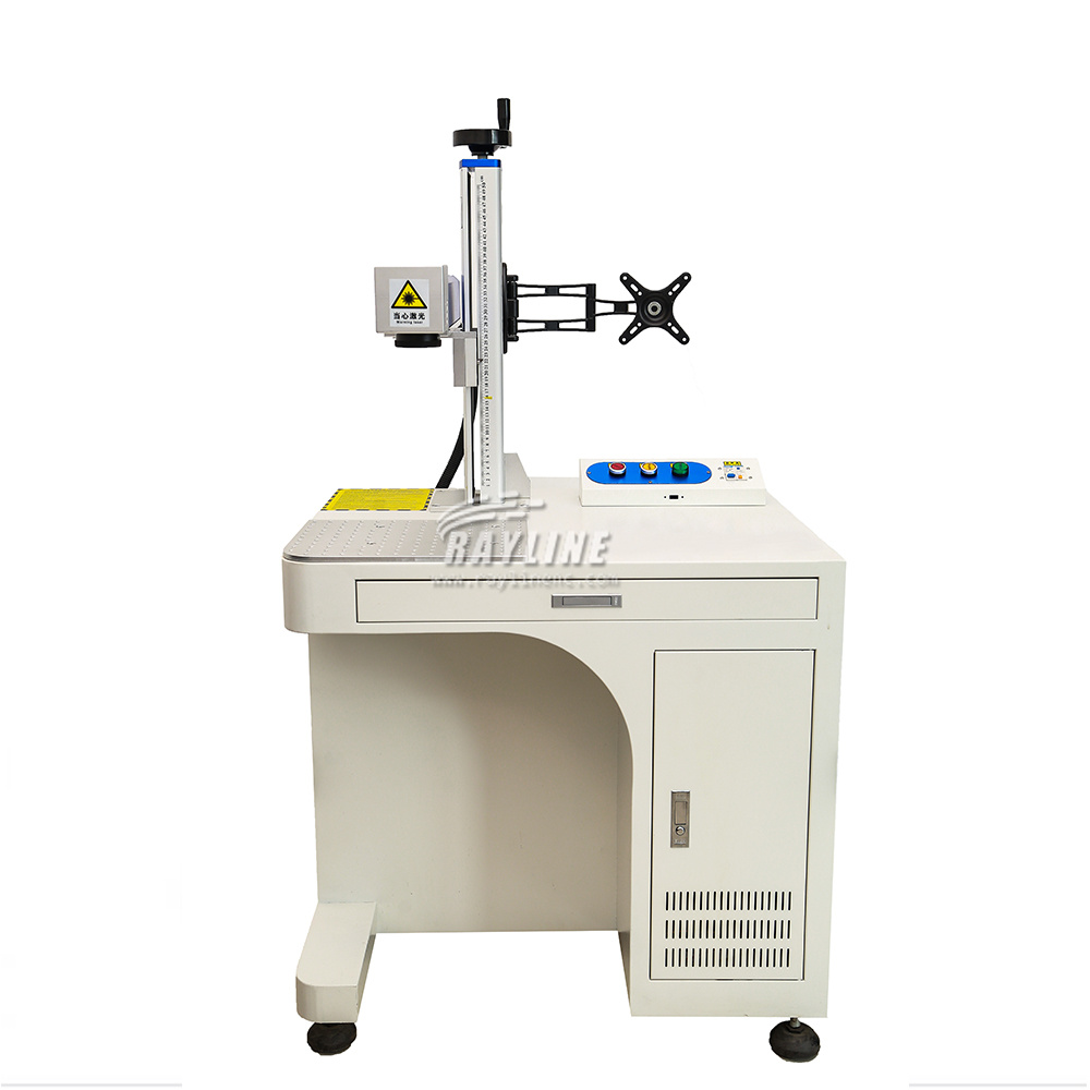Industrial Laser Engraving Machine For Metal - 캐비닛형 데스크탑 레이저 마킹기, 금속 플라스틱