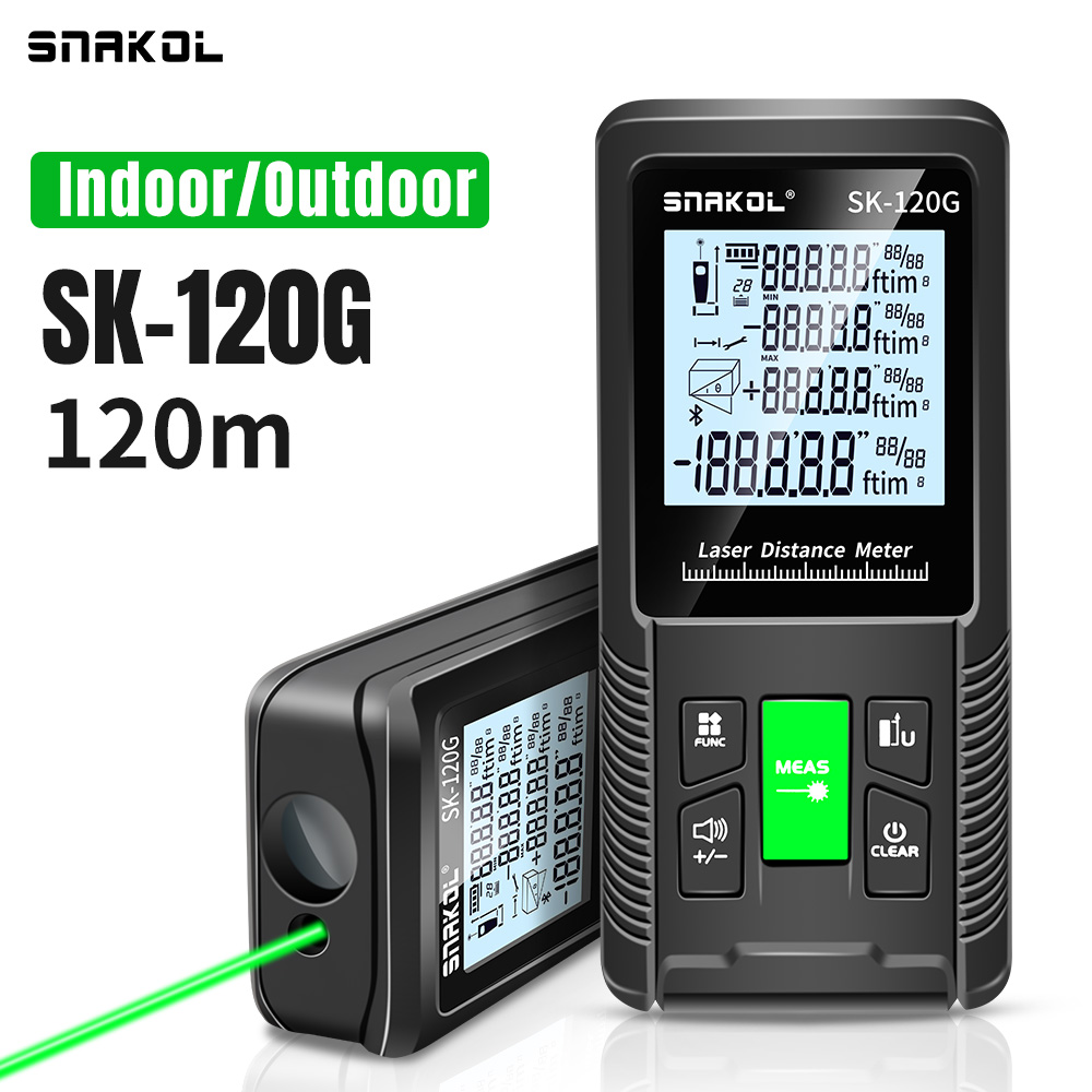 Industrial Laser Training - SNAKOL 3-in-1 고정밀 레이저 거리측정기 테이프