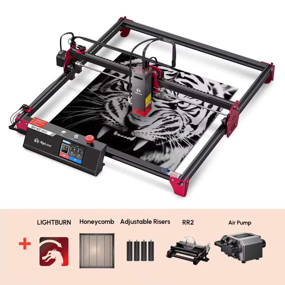 Industrial Laser Cutting Machine - 알골레이저 DIY 키트 MK2 40*43cm CNC