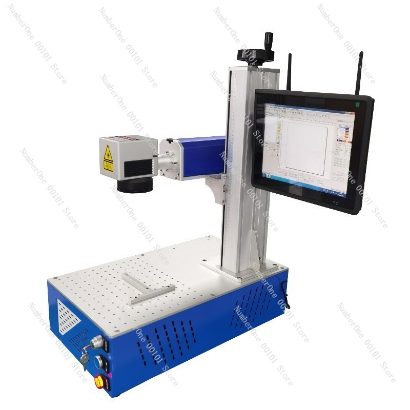 Industrial Laser Engraving Machine For Metal - 데스크탑 광섬유 레이저 마킹기, 소형 휴대용