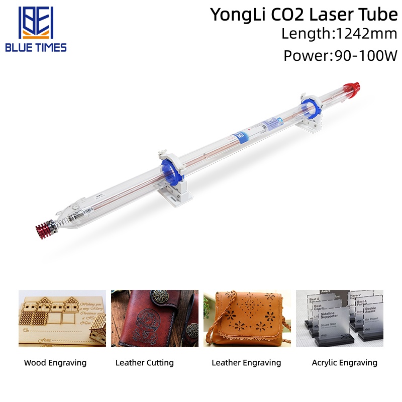 블루타임즈 90-100W Co2 레이저 튜브 메탈 헤드 - Industrial Laser Etching Machine 리뷰 및 가격