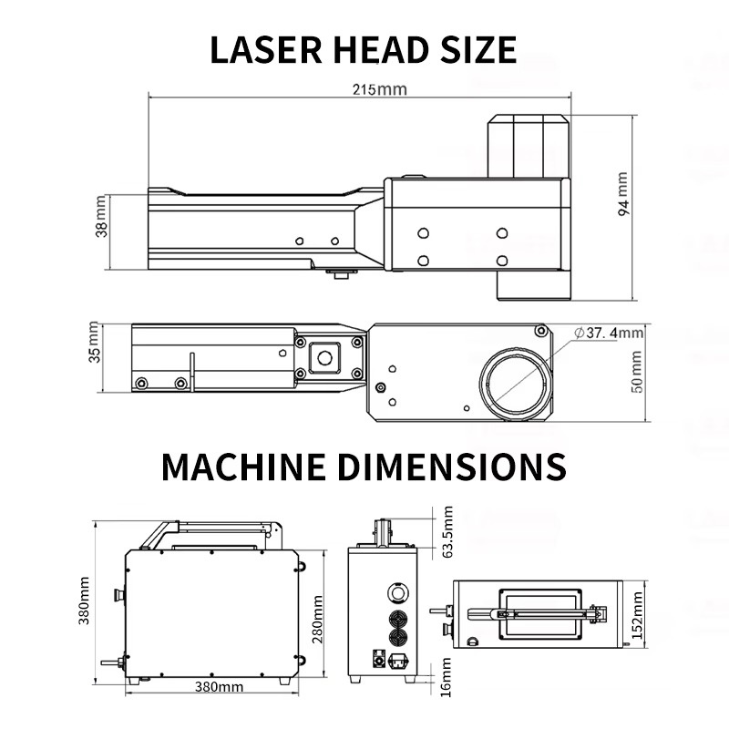 휴대용 레이저 클리너 녹 제거 산업용 100w 100와 - Industrial Laser Price 리뷰 및 가격