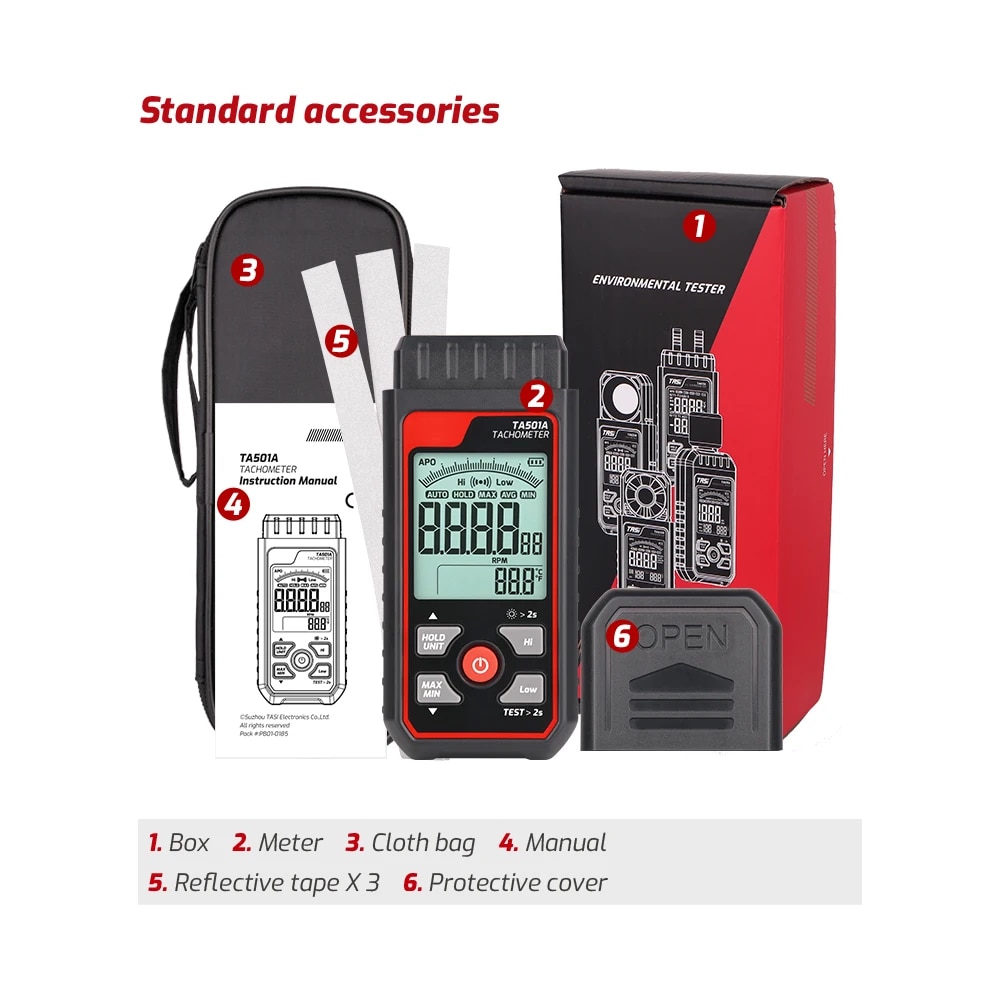 TA501A 레이저 타코미터 최대 999999   기계 - Industrial Laser Tachometer 리뷰 및 가격