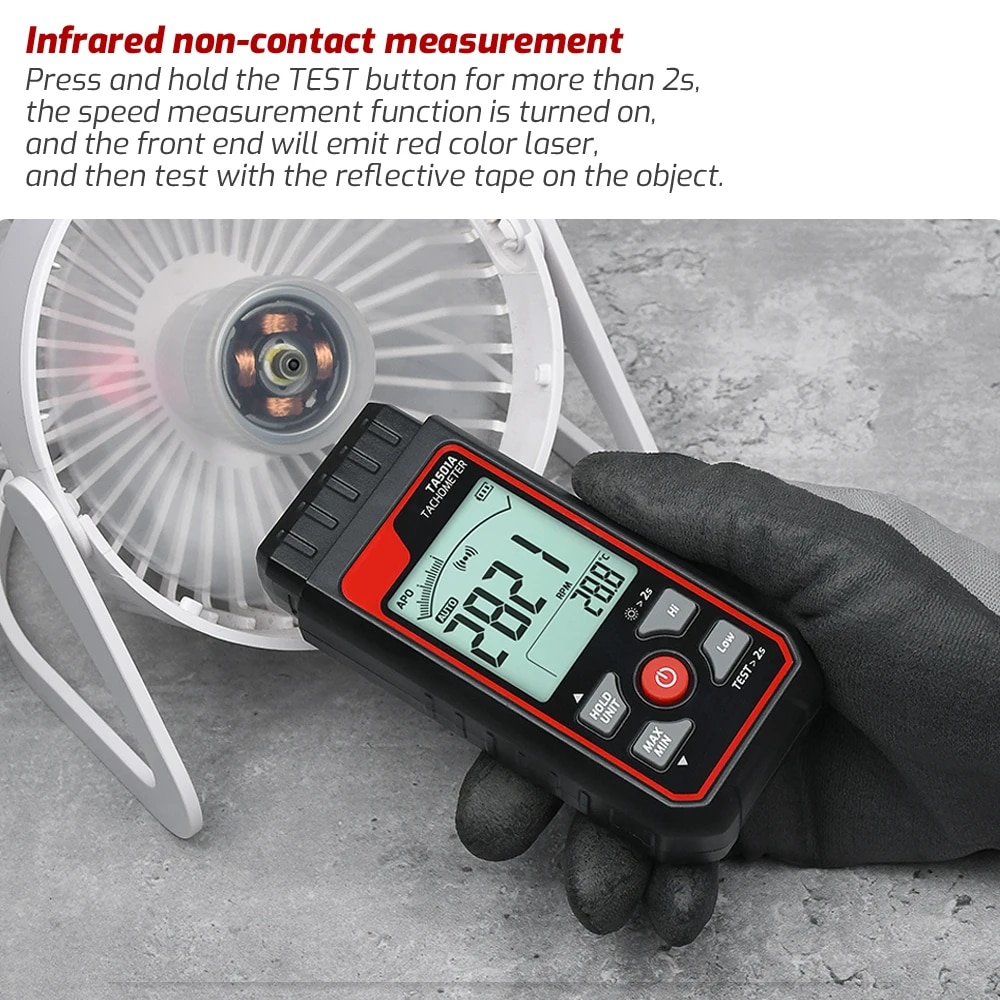 TA501A 레이저 타코미터 최대 999999   기계 - Industrial Laser Tachometer 리뷰 및 가격
