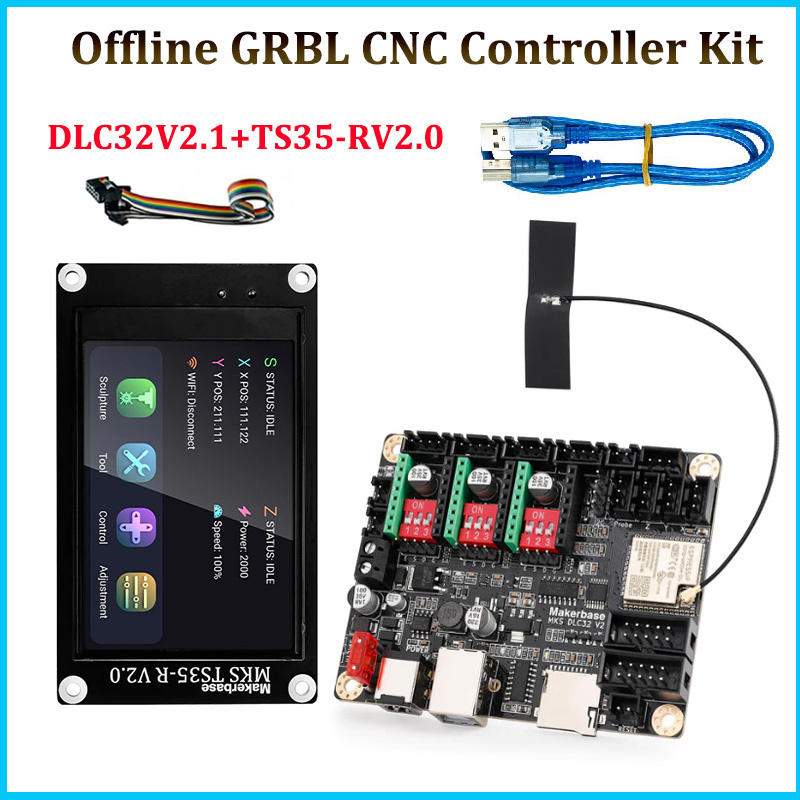 Makerbase MKS DLC32 V2.1 32Bit - Controller Grbl Board 리뷰 및 가격