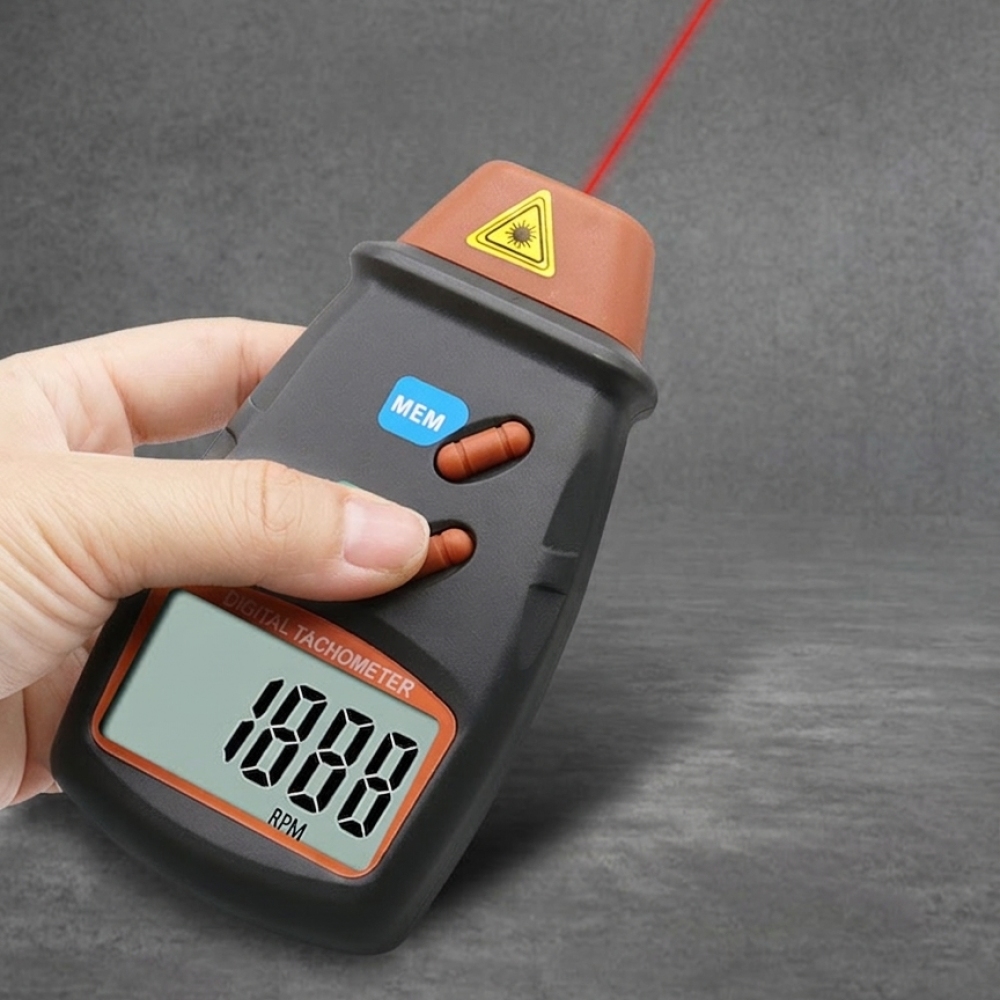 휴대용 디지털 레이저 타코미터 비접촉 RPM 측정기 속 - Industrial Laser Tachometer 리뷰 및 가격