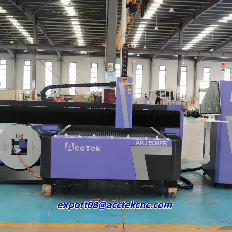 저가형 회전 장치가 있는 갠트리 자동화 섬유 레이저 절 - Industrial Laser Price 리뷰 및 가격