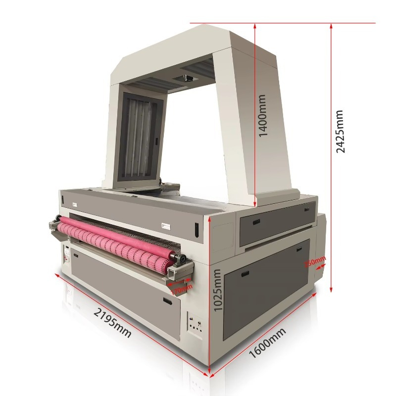 1610 CCD 카메라 레이저 절단기 / 자동 공급 직 - Industrial Laser Fabric Cutting Machine 리뷰 및 가격