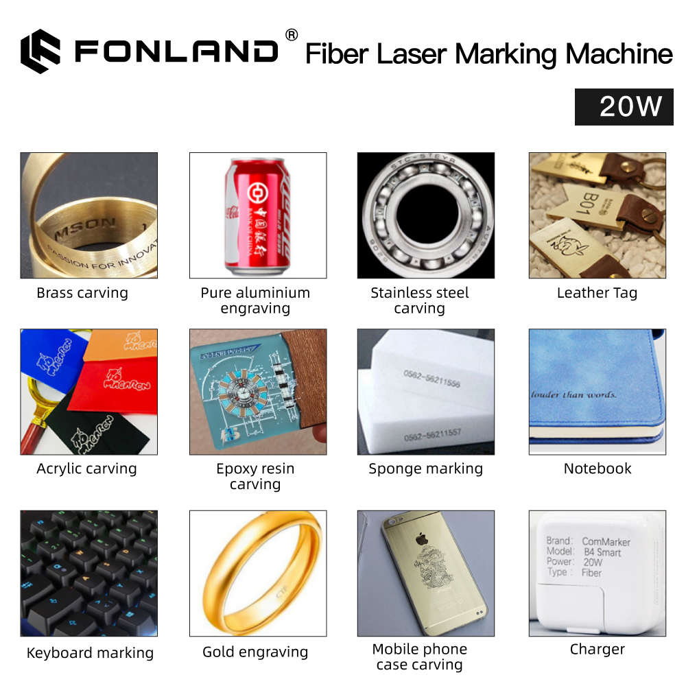 Fonland S4 금속 섬유 레이저 마킹 기계 20/ - Industrial Laser Engraving Machine For Metal 리뷰 및 가격