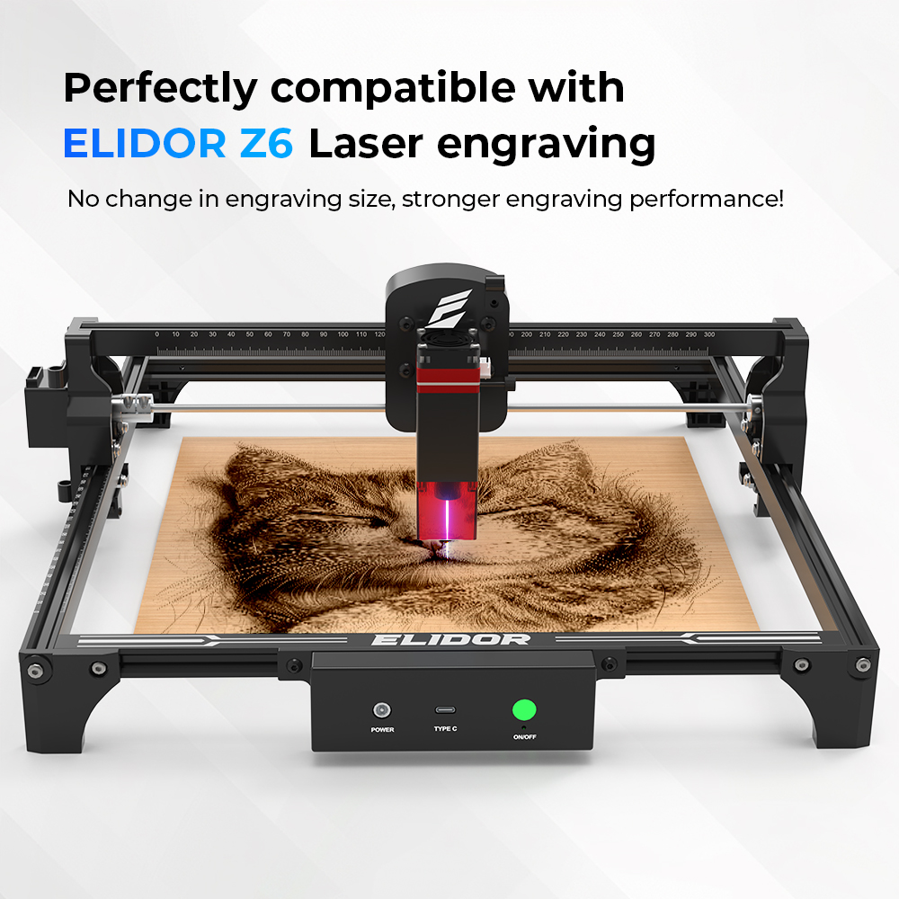 ELIDOR Z6 6W/12W 레이저 모듈 업그레이드  - Industrial Laser Cutter 리뷰 및 가격