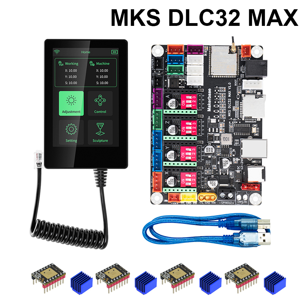 Makerbase MKS DLC32 MAX TMC220 - Controller Grbl Board 리뷰 및 가격
