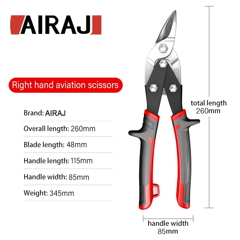 AIRAJ 항공 가위 주석 자르기 금속 시트 절단 자르 - Industrial Laser Cutter 리뷰 및 가격