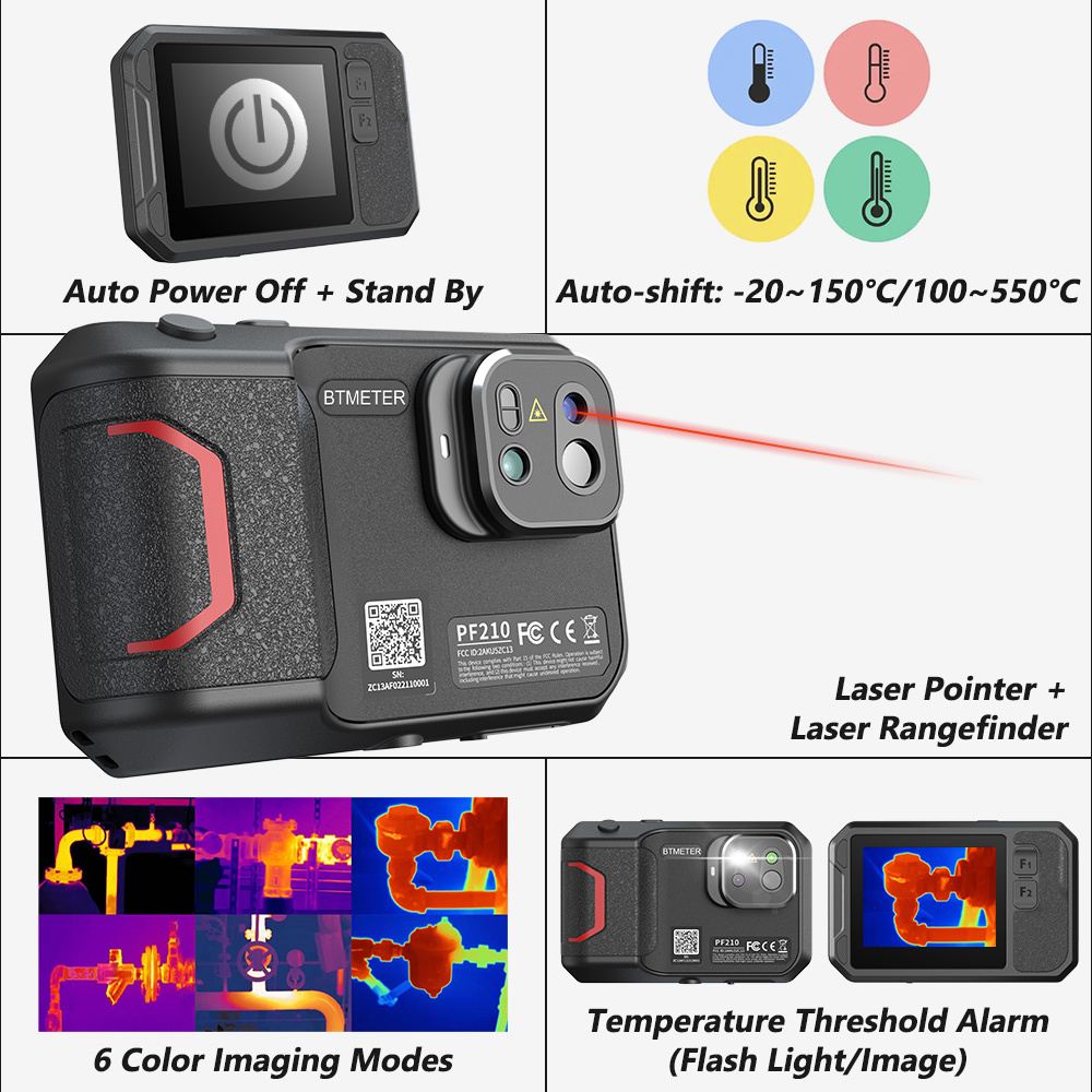 256x192 열화상 카메라 가이드 휴대용 적외선 이미 - Industrial Laser Measurement 리뷰 및 가격